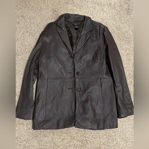 Brown Style and Co. Leather Jacket